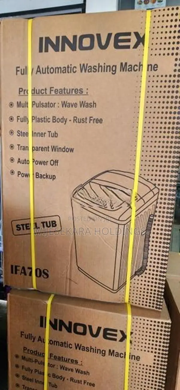 New Innovex Fully Auto Washing Machine 7kg