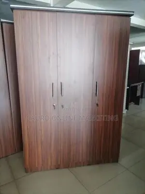 New Melamine 3 Door Cupboard 6*4