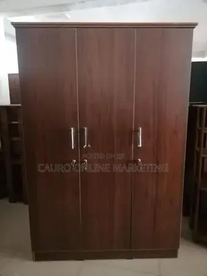New Melamine 3 Door Cupboard 6*4 Ft Wardrobe