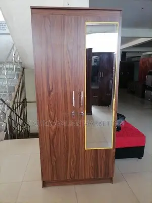 New Melamine 2 Door Wardrobe 6*2.5 Cupboard