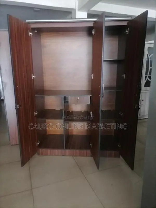 New Melamine 3 Door Cupboard 6*4