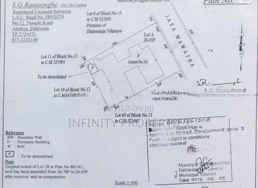 (AFA86 )26.45 P Sale At Jaya Road Rathmalana