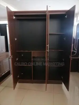 New Melamine 3 Door Cupboard 6*4 Ft Wardrobe