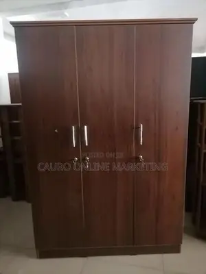 New Melamine 3 Door Cupboard 6*4 Ft Wardrobe