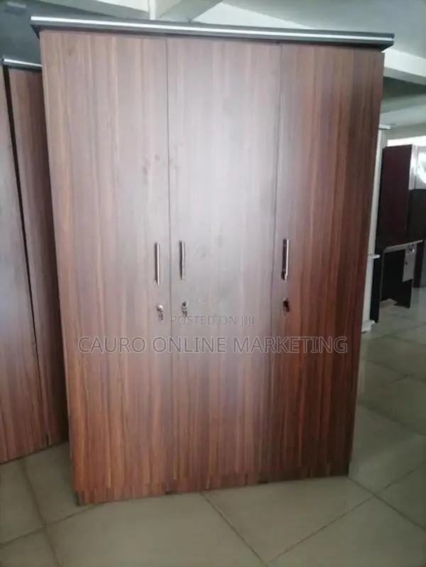 New Melamine 3 Door Cupboard 6*4