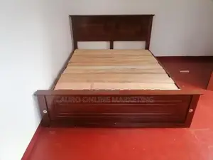 New Teak Box Bed with Triple Layer ( Hybrid ) Mattress 6*5 Queen
