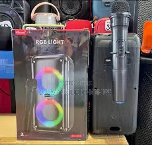 KTS-1973 3" x 2 Portable Wireless Bluetooth Speaker with Mic