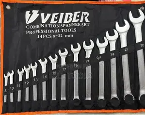 Veiber 14Pcs Combination Wrench Set 8-32mm