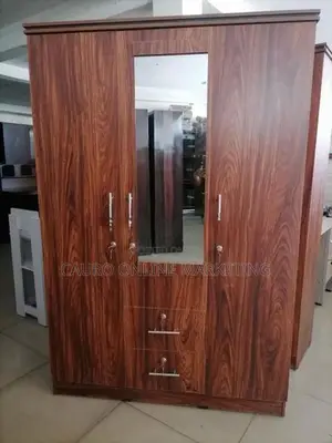 New Melamine 3 Door Cupboard 6*4 Wardrobe