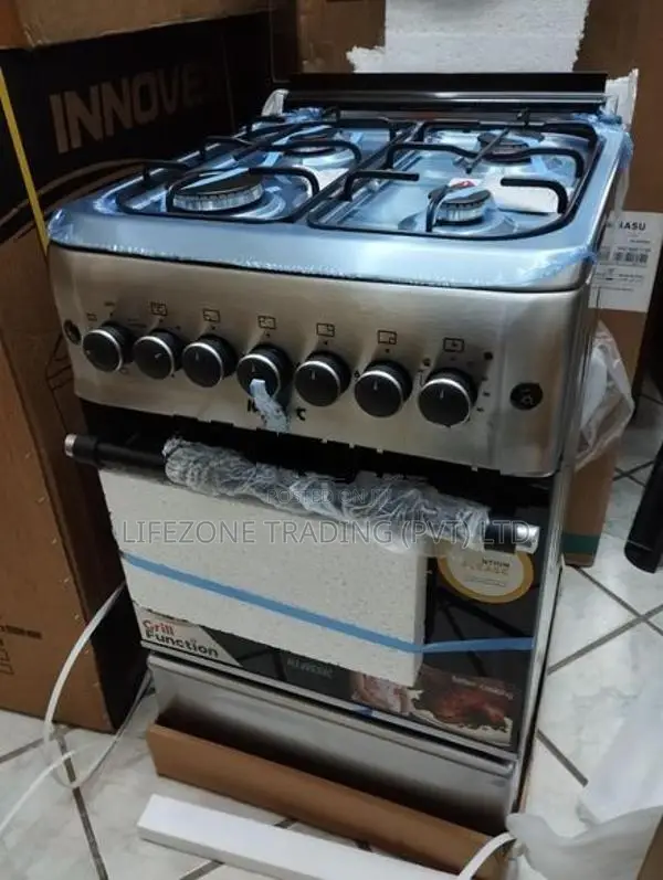 New Freestanding Gas Oven with 4 Burners