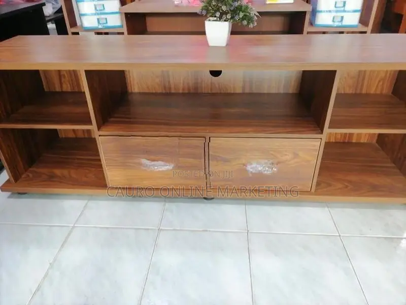 New Melamine Large Tv Stand Cupboard 65"