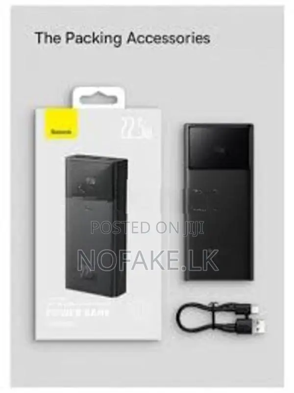 Baseus Bipow New 20W 20000Mah Fast Charge Power Bank