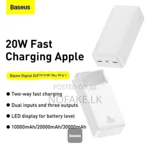 Baseus Bipow 10000mah 20w Digital Display Power Bank
