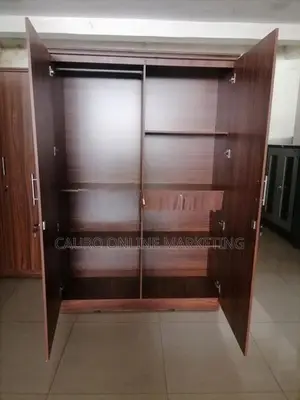 New Melamine 6*4 Ft Wardrobe 3 Door