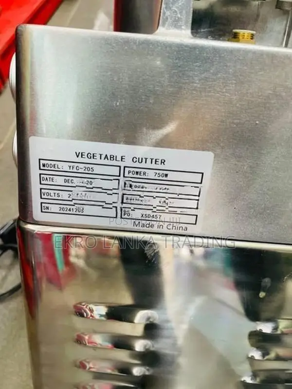 Vegetable Cutter Machine