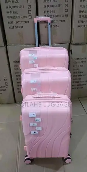 Pp Luggage Bags Trolley Sets