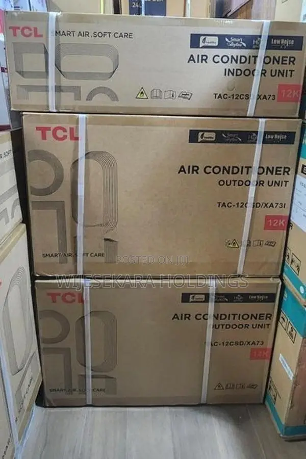 New TCL 12000 Non Inverter Ac with full kit