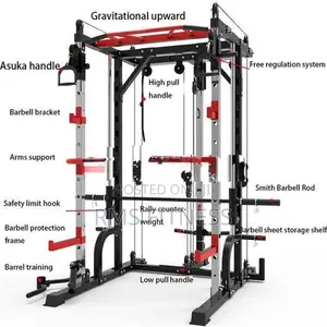 Brand New Multifunction power cage /Smith machine / Home Gym-A29