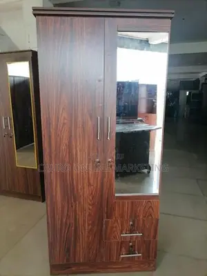 New Melamine 2 Door Locker Cupboard 6*2.5 Wardrobe