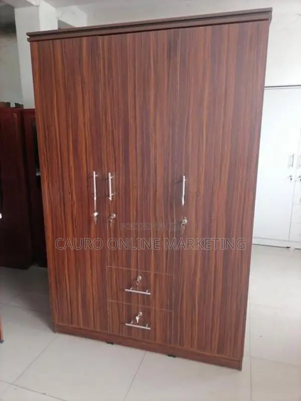 New Melamine 3 Door Cupboard 6*4 Wardrobe