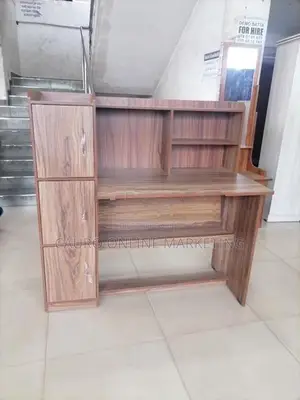 New Melamine 4*2 Study Table with Rack Locker Cupboard