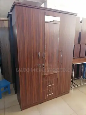 New Melamine Large 3 Door Wardrobe 6*4 Cupboard