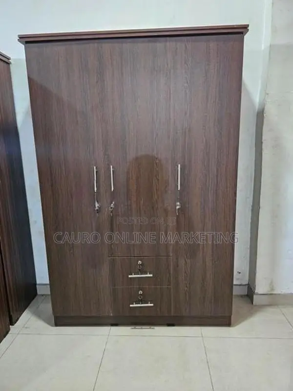 New Melamine 3 Door Wardrobe 6*4 Cupboard
