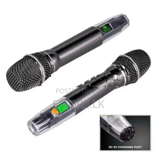 Universal JBL Dynamic 950S Dual Wireless Microphone Rechargeable