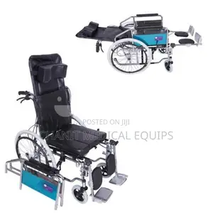 Full Option Commode Wheel Chair Reclining