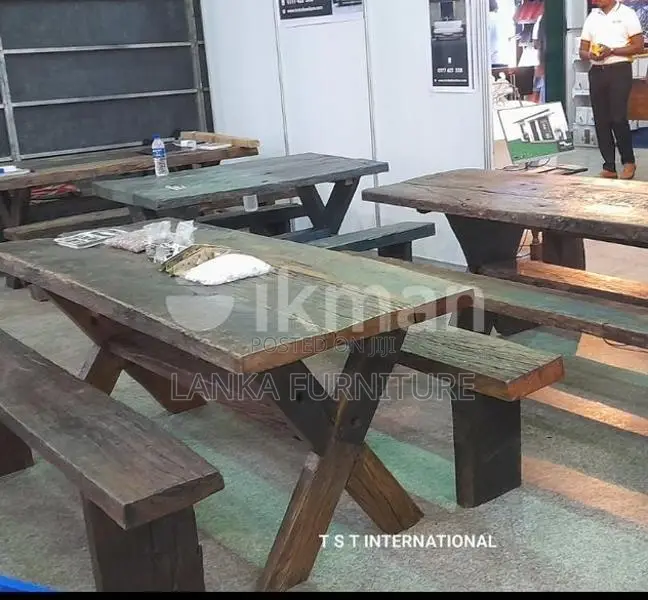 RAILWAY TIMBER RUSTIC TABLES