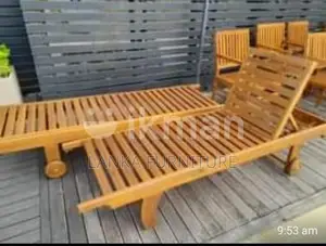 Teak Sunbeds