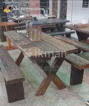 RAILWAY TIMBER RUSTIC TABLES