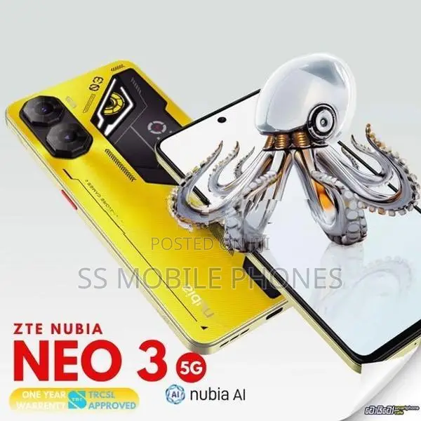 ZTE nubia Neo 3 5G 8GB 256GB (Brand New)