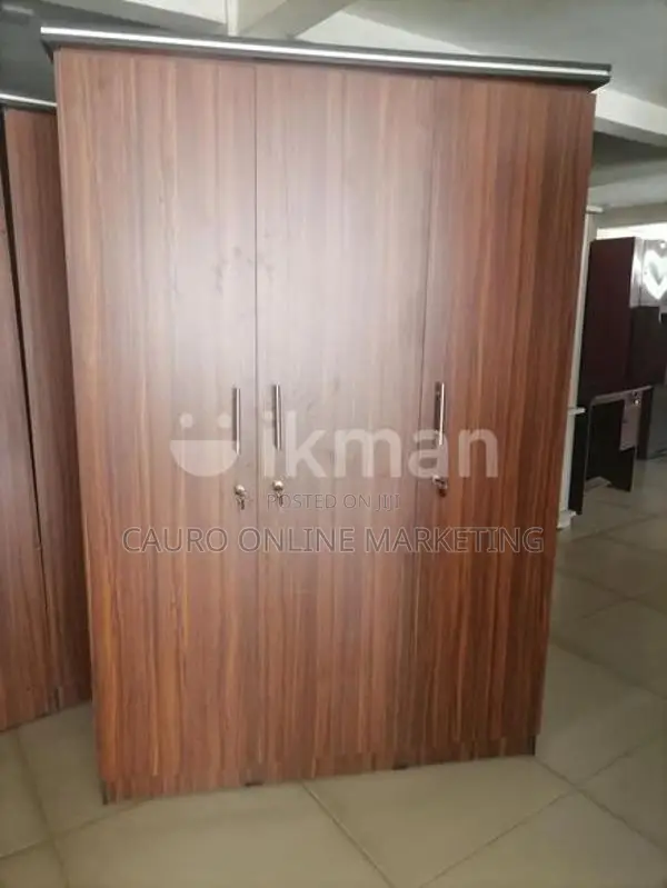 New Melamine 3 Door Wardrobe 6*4 Cupboard