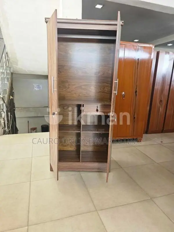New Melamine 2 Door Cupboard 6*2.5 Fc Wardrobe