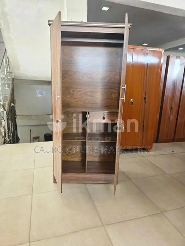 New Melamine 2 Door Cupboard 6*2.5 Fc Wardrobe