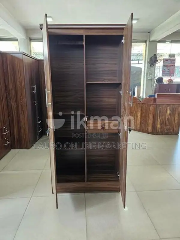 Ew Melamine 2 Door Cupboard 6*2.5 Hc Wardrobe