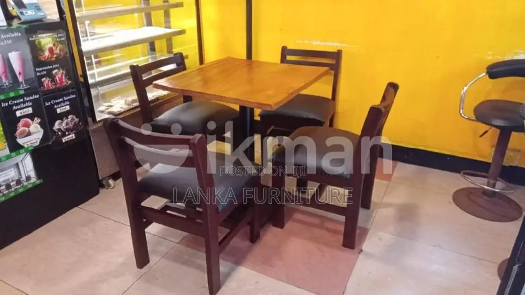Restaurant tables and chairs