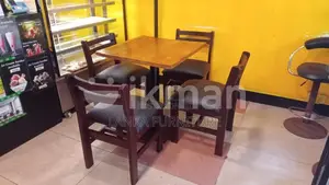 Restaurant tables and chairs