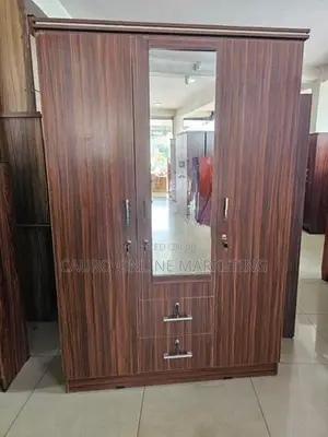 New Melamine Wardrobe 3door Cupboard Large