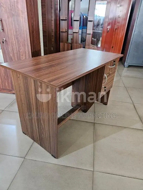 New Melamine 4*2 Writing Table Cupboard Large Office