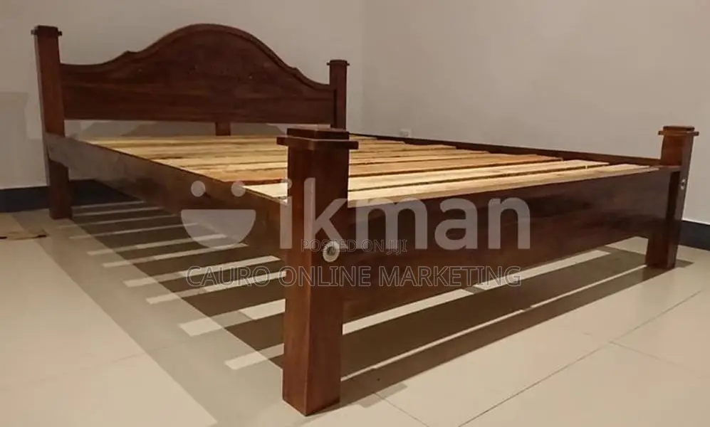 New Teak Arch Bed 6*6 /72"*72" King Size