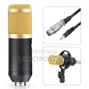 Professional Condenser Microphone with V8 Soundcard