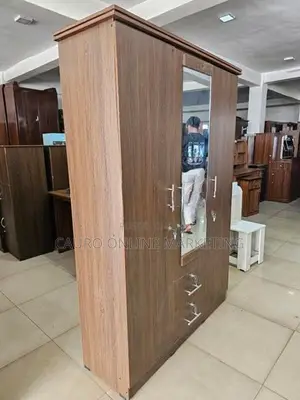 New Melamine Wardrobe 3door Cupboard Large