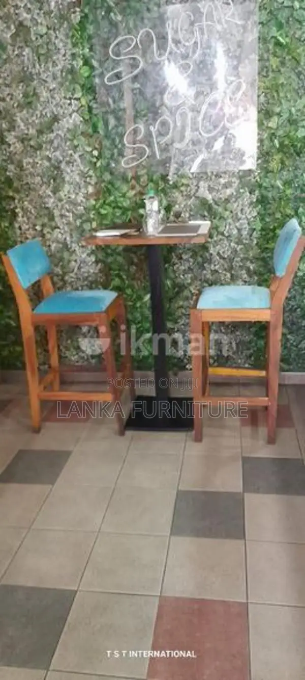Restaurant tables and chairs