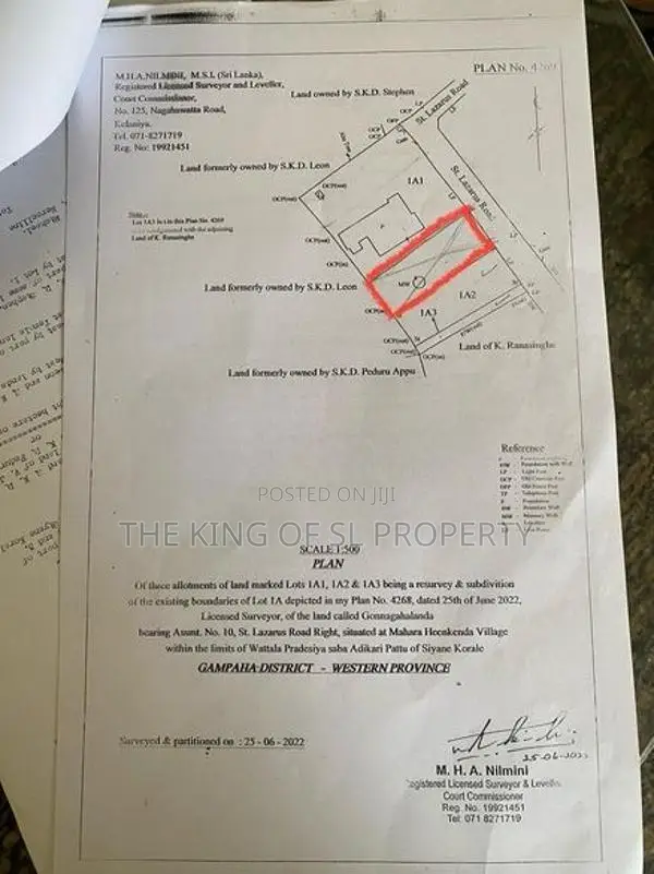 Land for sale in Ragama