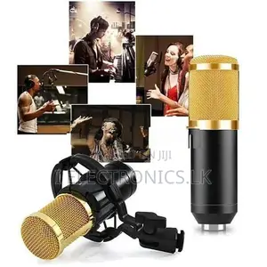 Professional Condenser Microphone with V8 Soundcard