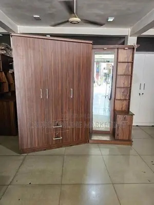 New Melamine 3 Door Cupboard Large Wardrobe 6*4