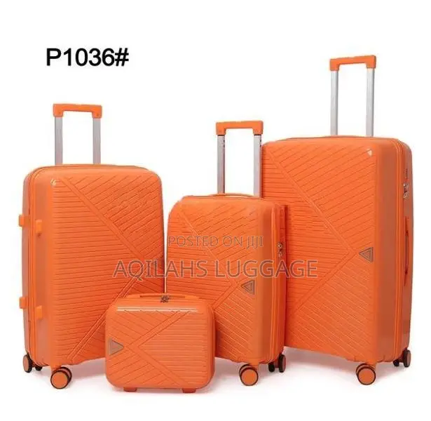 PP LUGGAGE BAGS TROLLEY SETS