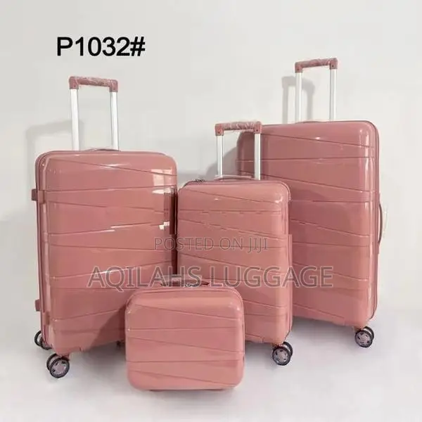 PP LUGGAGE BAGS TROLLEY SETS